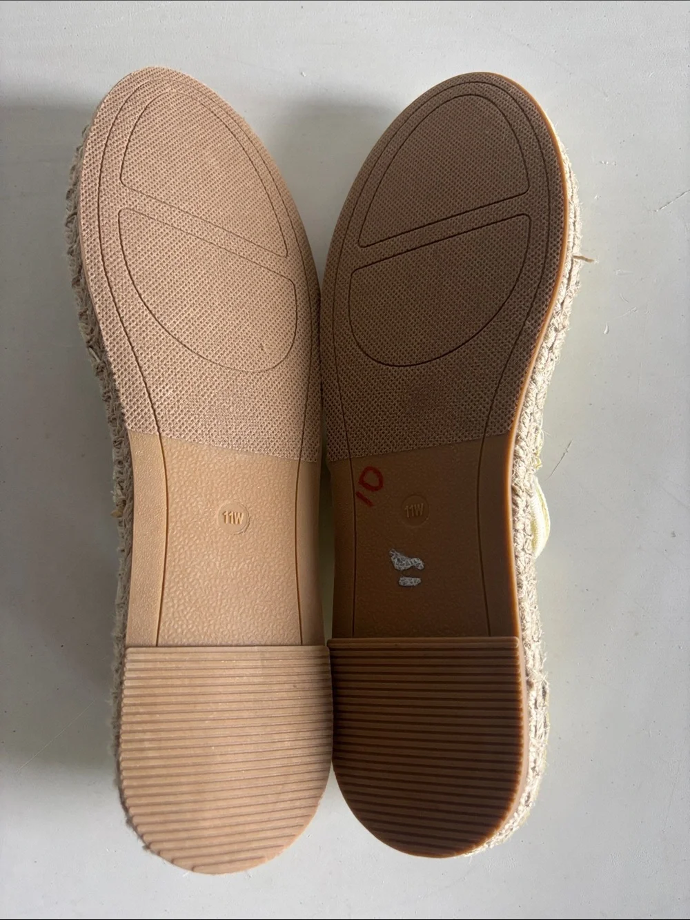 Chinese Laundry Yellow Espadrille Mary Jane Flats